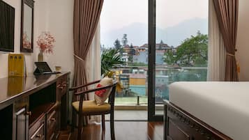1 habitación, ropa de cama de alta calidad y minibar