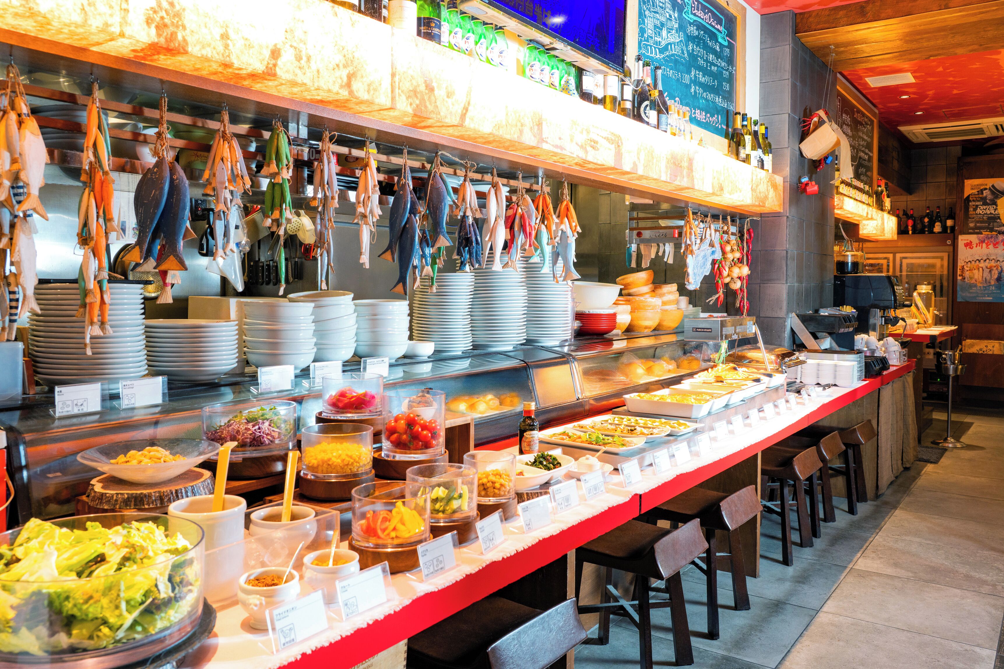 Desayuno buffet diario (JPY 2000 por persona)