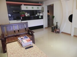 Sala de estar en el lobby