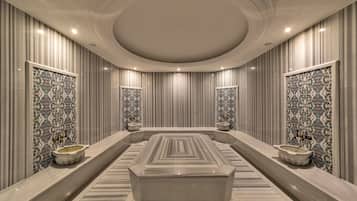Couples treatment room(s), Turkish bath/hammam, Swedish massages