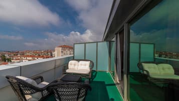 Suite Deluxe, vue lac | Balcon