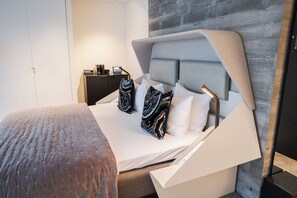 Junior Suite | Premium bedding, minibar, in-room safe, desk - Boutique Hotel Herman K (Copenhagen)