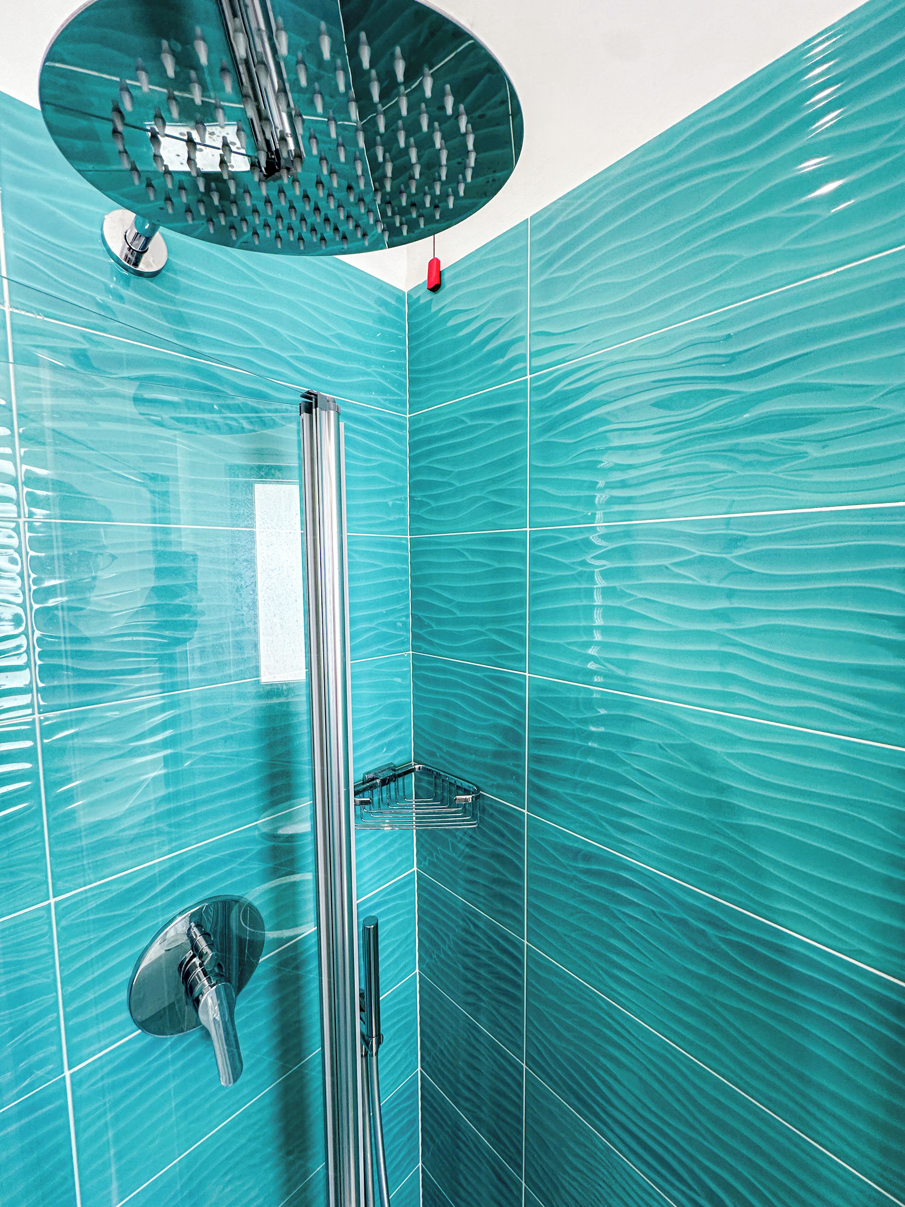 shower, free toiletries, hair dryer, bidet