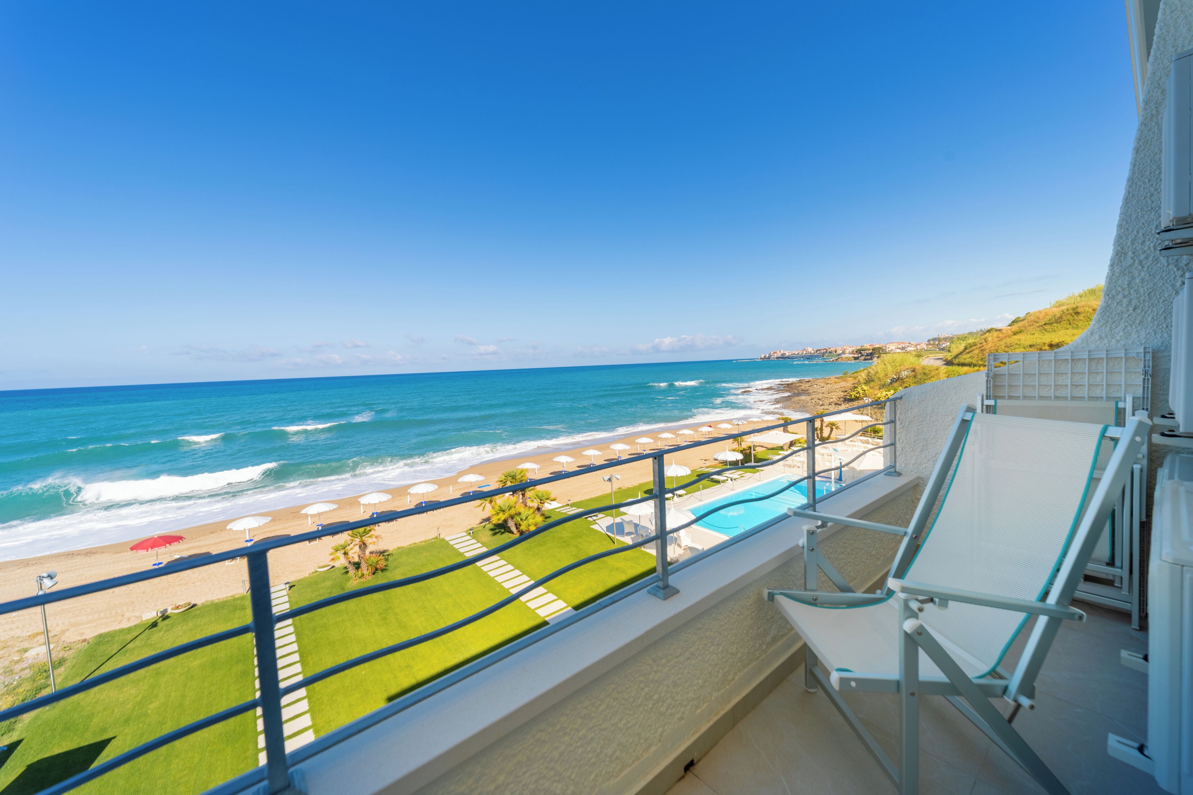 Superior Double Room, Sea View | Terrace/patio