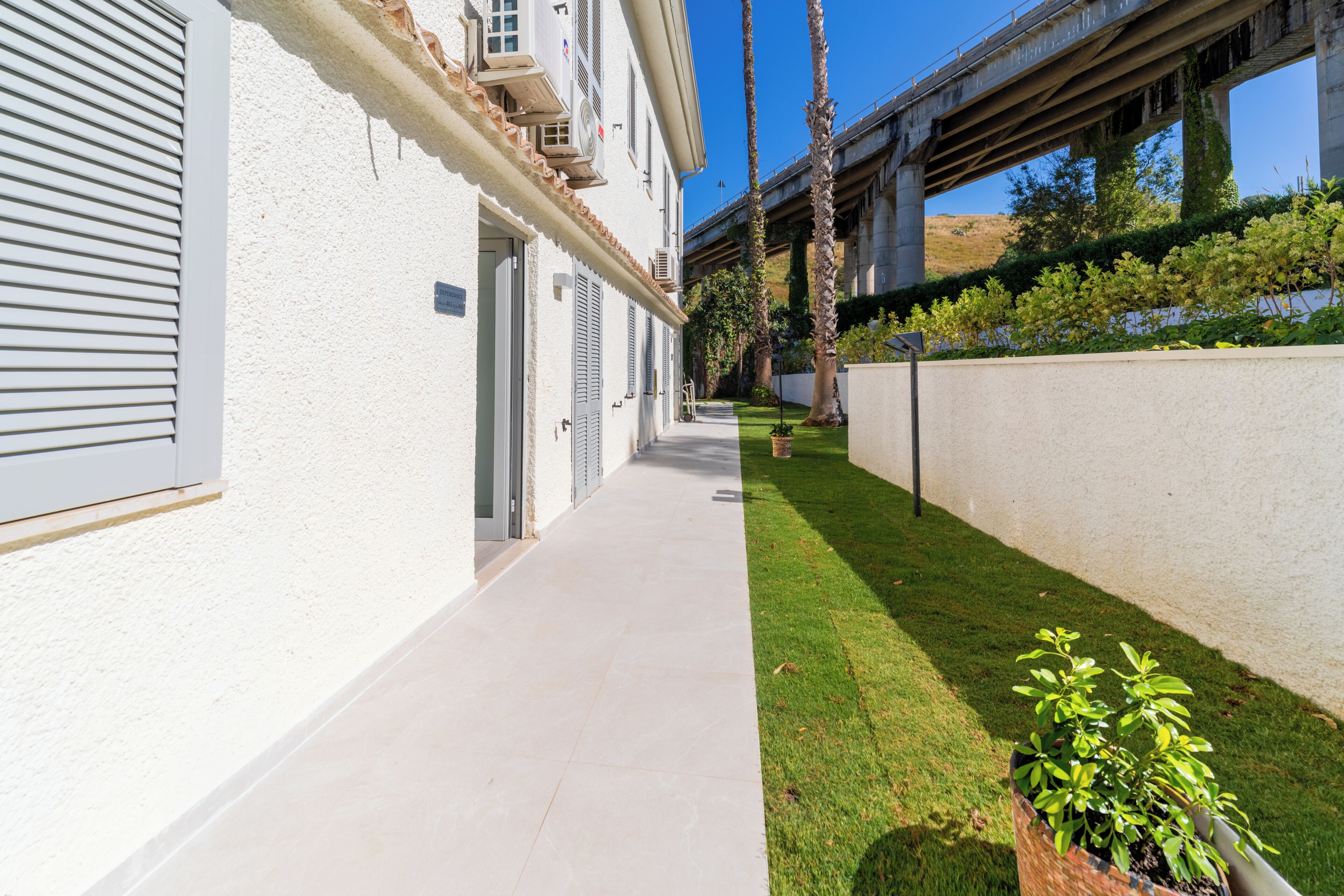 Vue sur le jardin