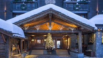 Entrée de l’hébergement