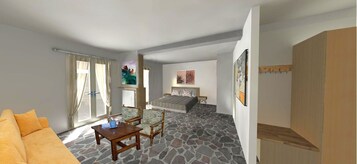 公寓 (Open Plan) | 客厅 | 电视