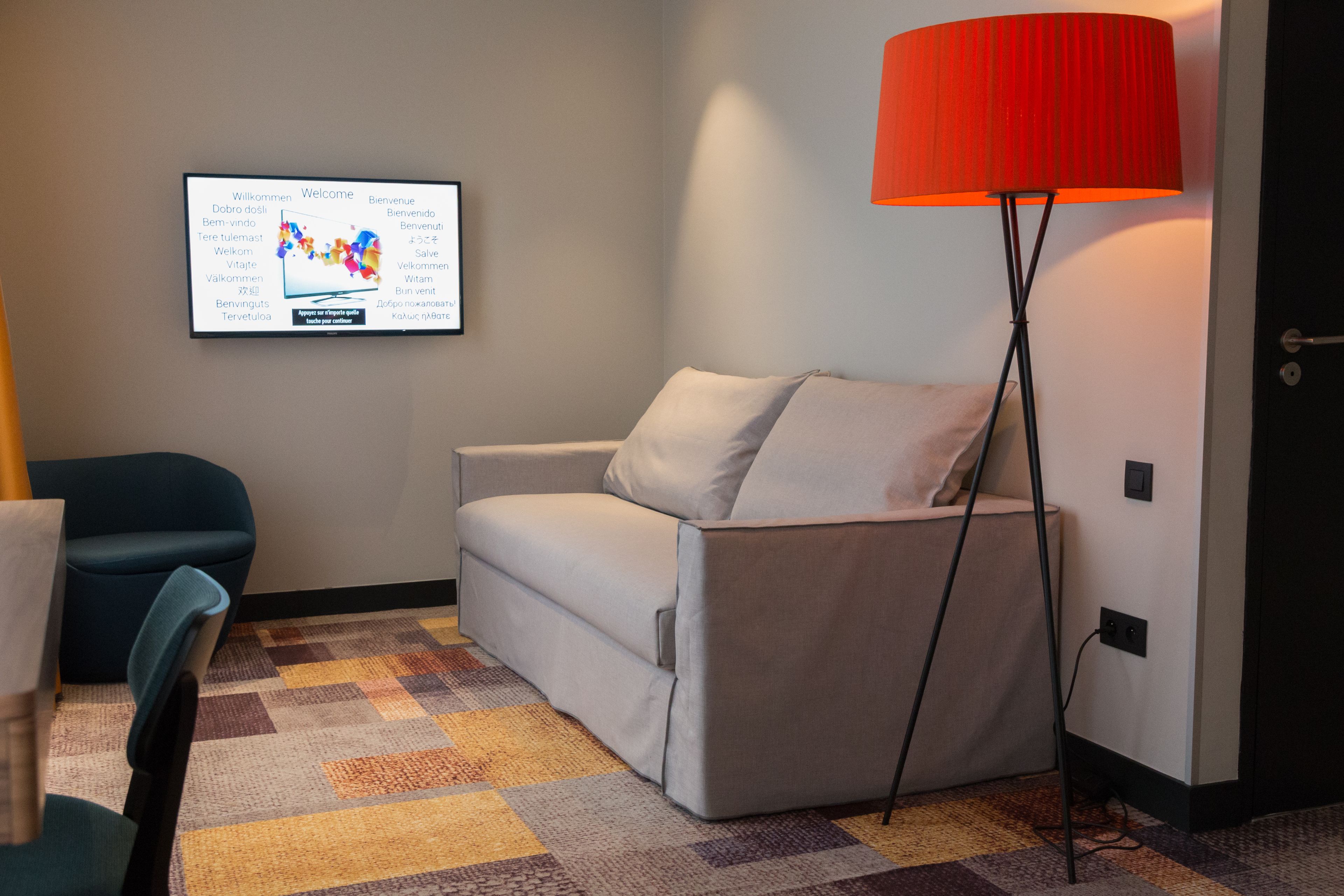 family suite | living area | flat-screen tv