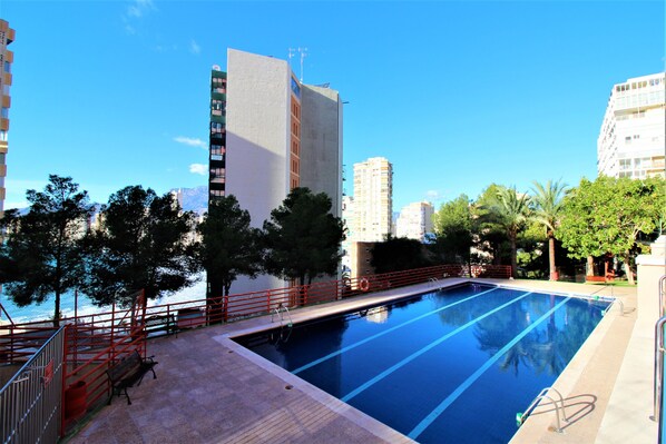 Seasonal outdoor pool - Apartamento Don Miguel II (Benidorm)