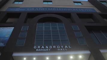 Fassade der Unterkunft