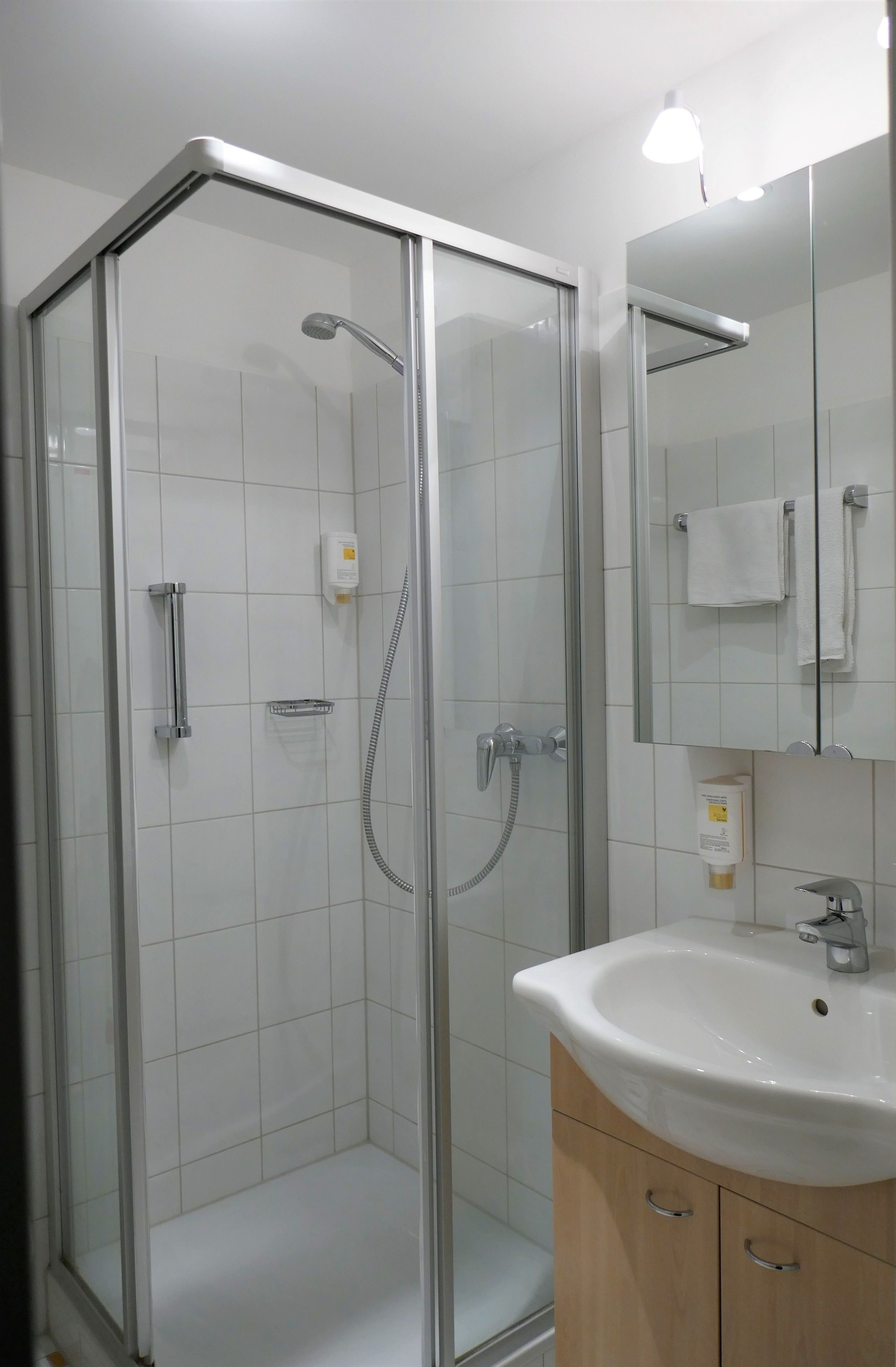 single room | bathroom | free toiletries, hair dryer, dressing gowns, towels