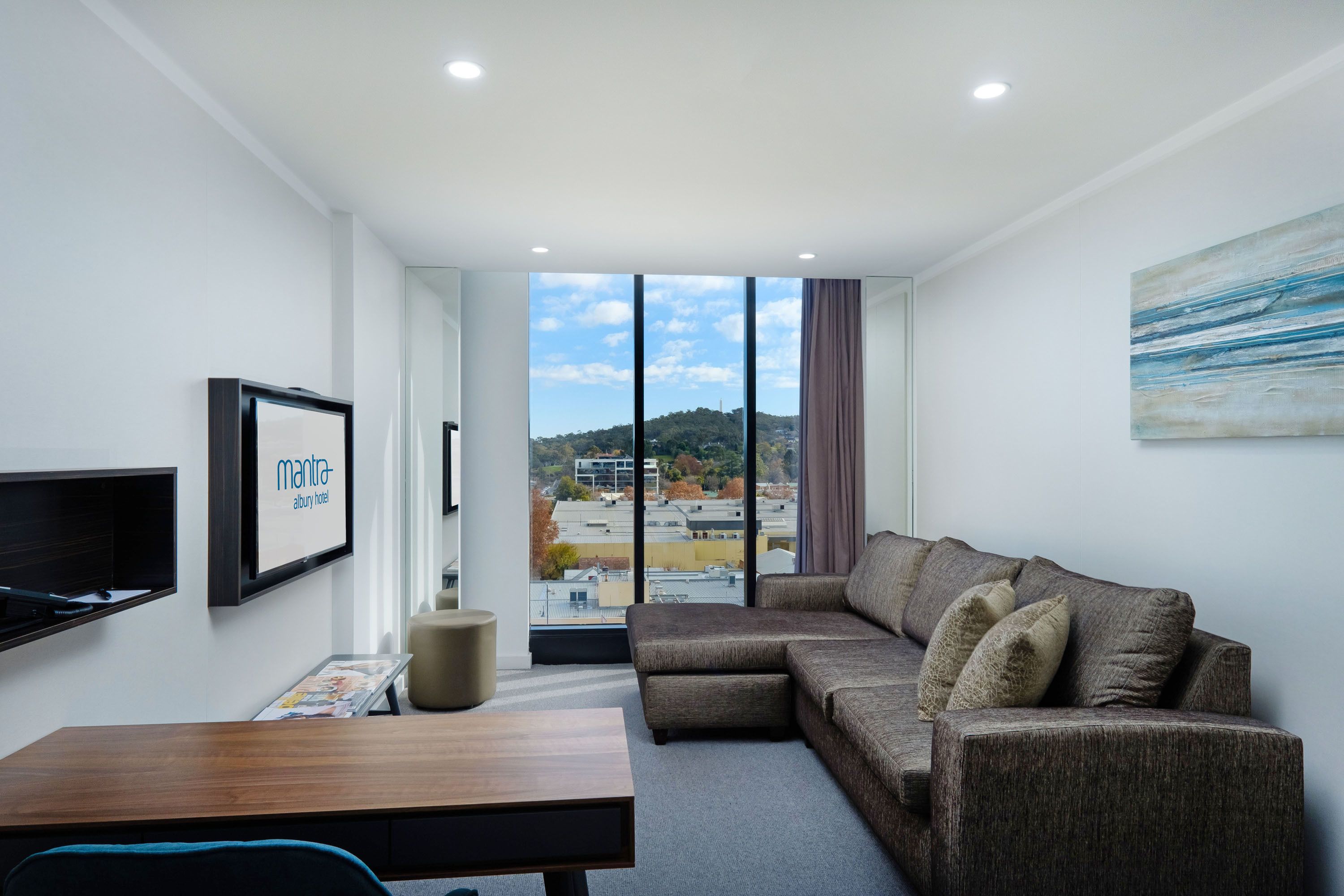 2 bedrooms, premium bedding, in-room safe, blackout curtains