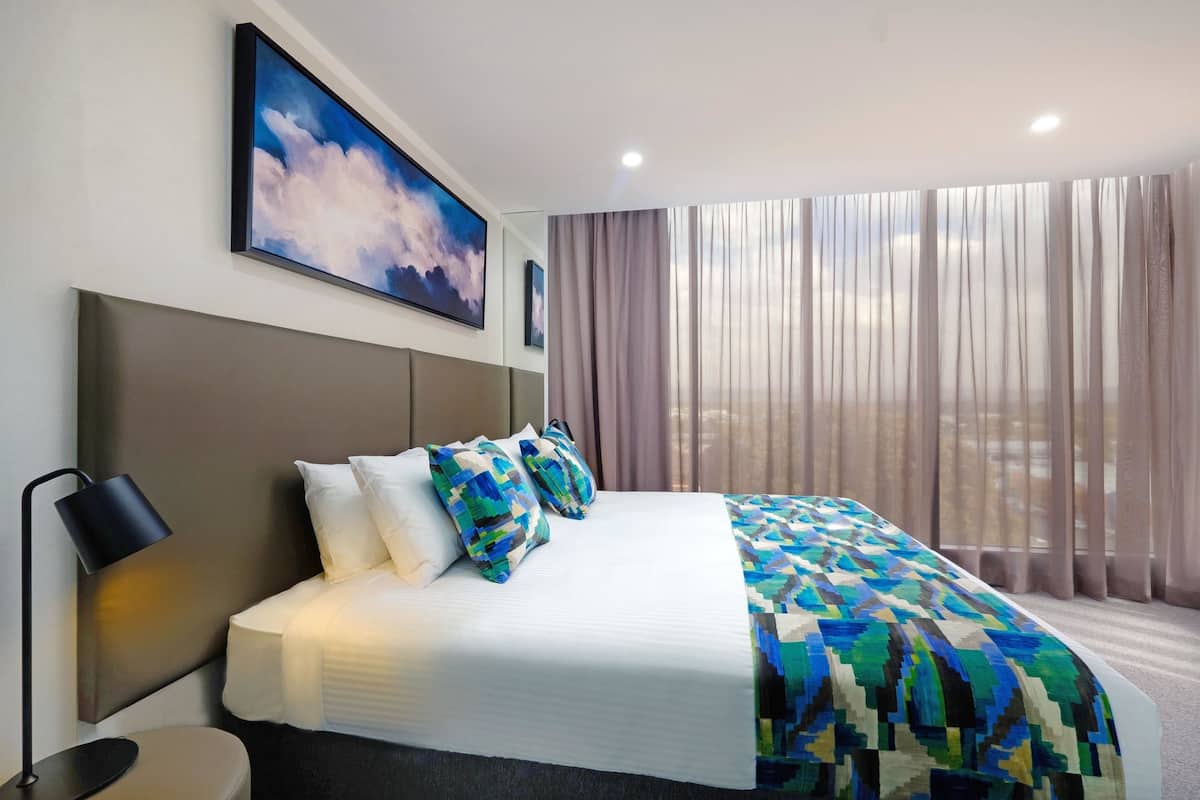 2 slaapkamers, luxe beddengoed, een kluis op de kamer