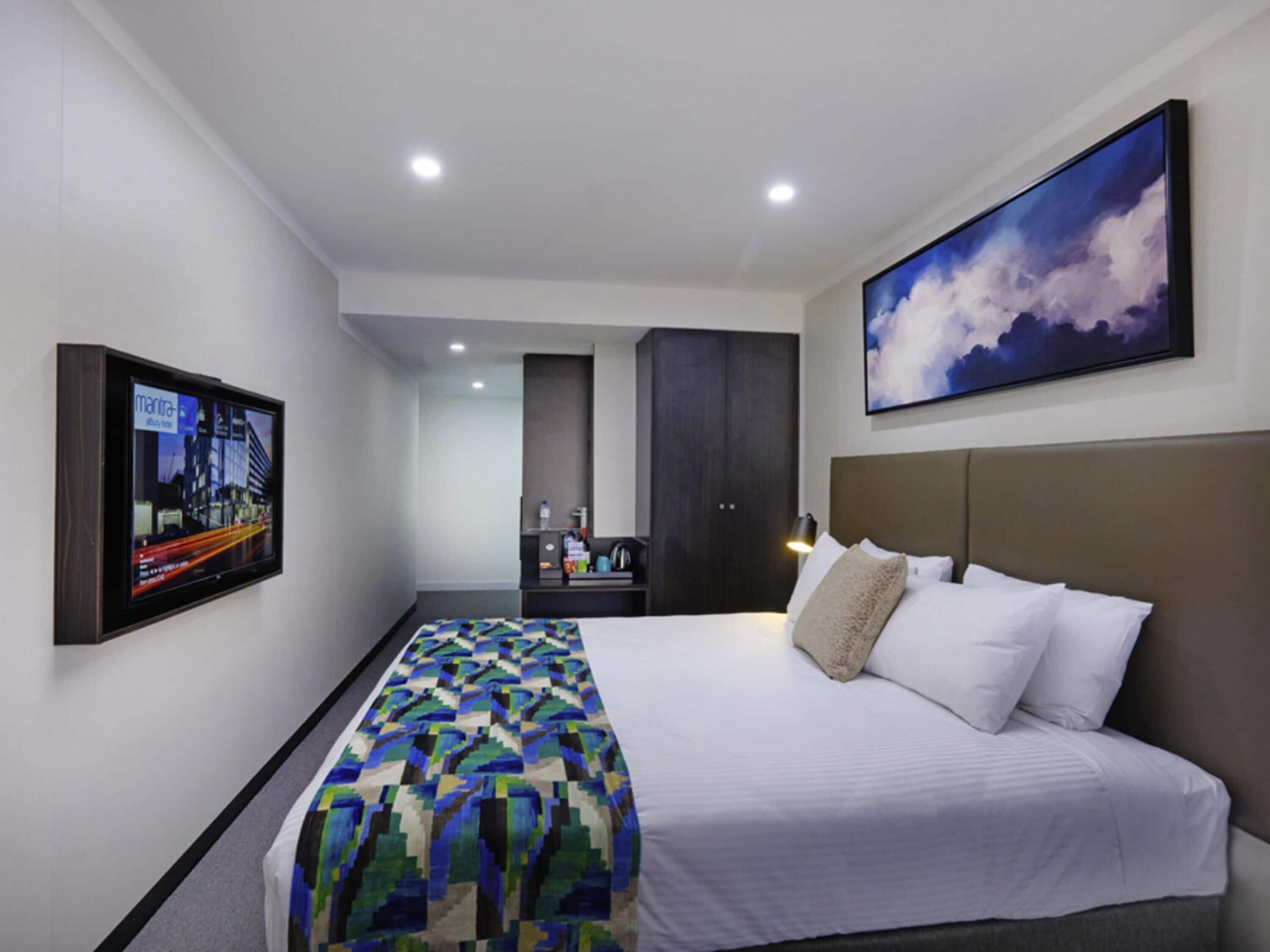 Literie de qualité supérieure, coffres-forts dans les chambres