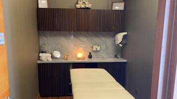 Body treatments, aromatherapy, hot stone massages, deep-tissue massages