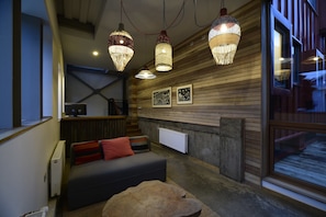 Sala de estar en el lobby