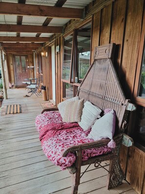 Family House, 4 Bedrooms, Mountain View | Terrace/patio - Rustic Country Lane Farmhouse in Lysterfield (Lysterfield)