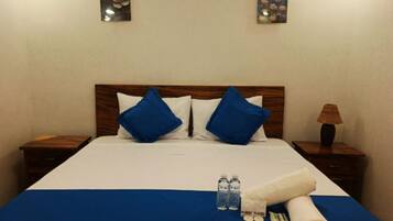 KING BEDROOM | Desk, iron/ironing board