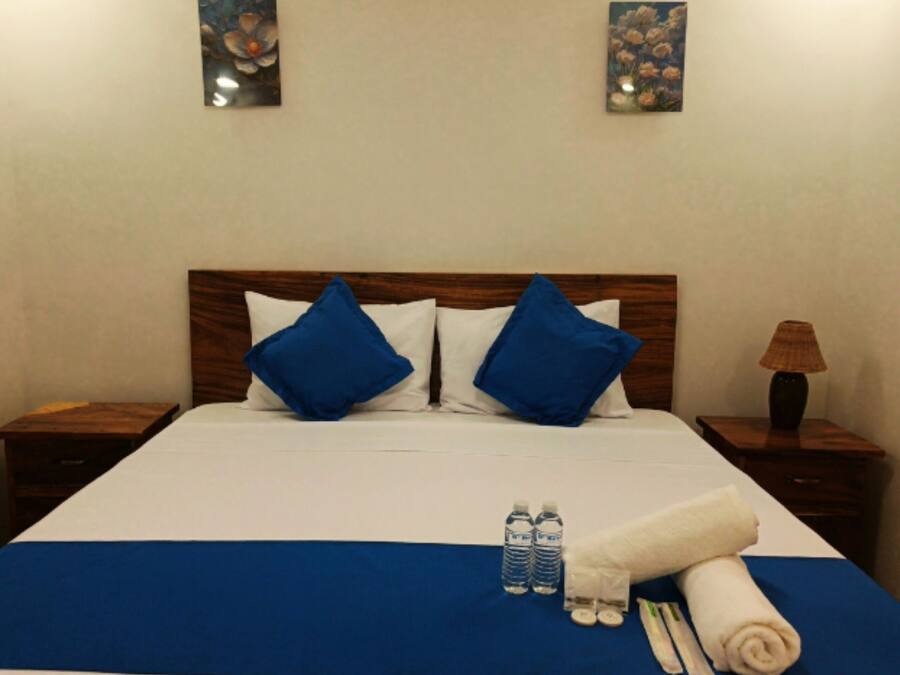 KING BEDROOM | Desk, iron/ironing board