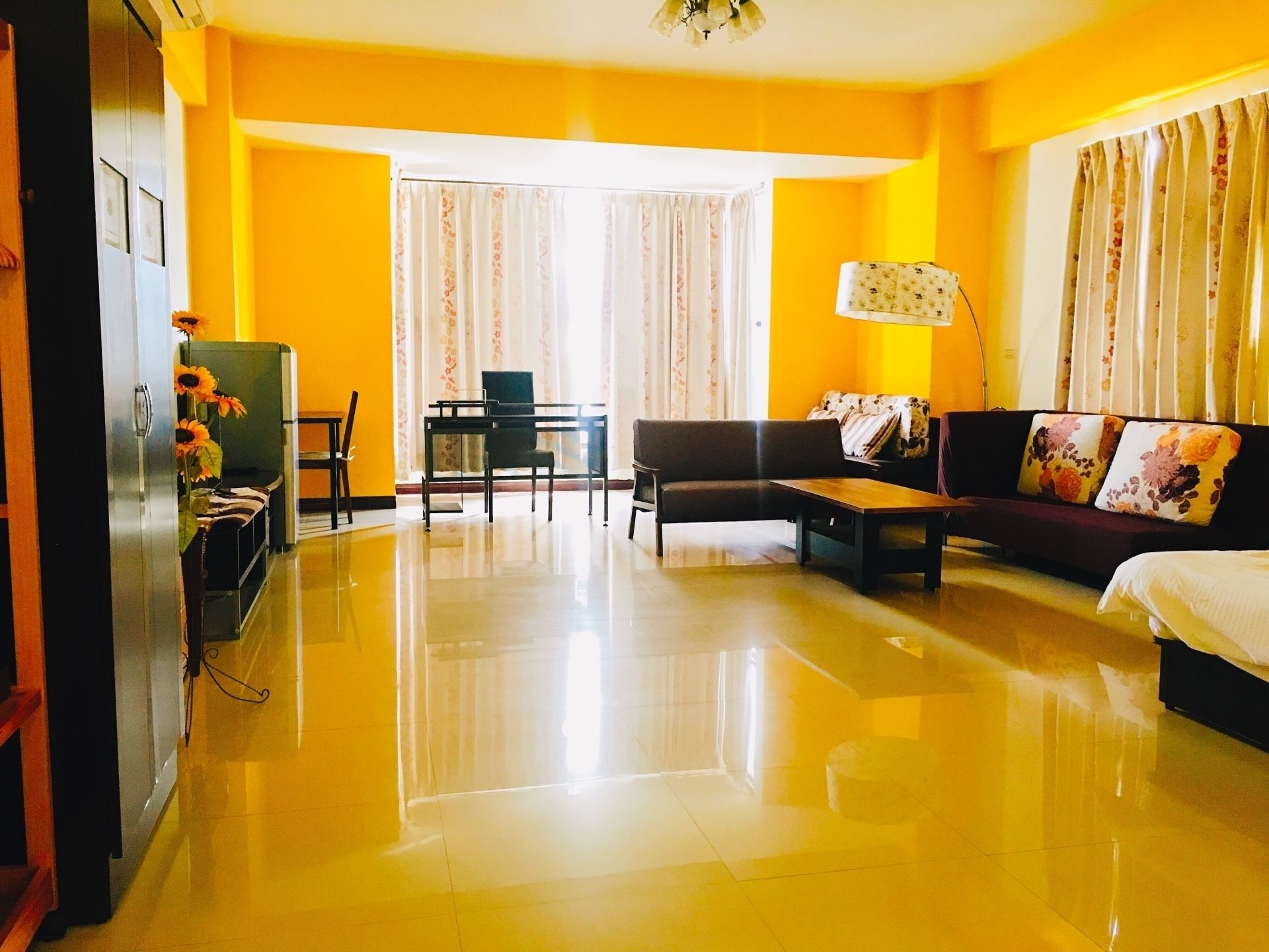 Deluxe Double Room, 1 Double Bed with Sofa bed | Individually furnished, blackout drapes, free WiFi, bed sheets