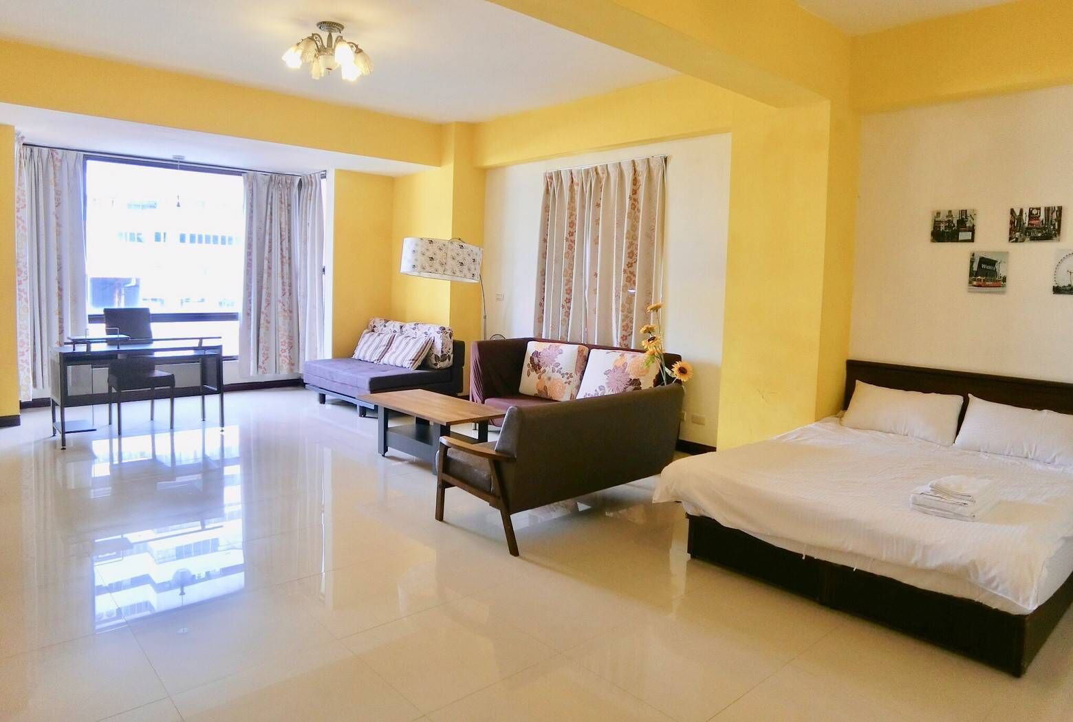 Deluxe Double Room, 1 Double Bed with Sofa bed | Individually furnished, blackout drapes, free WiFi, bed sheets