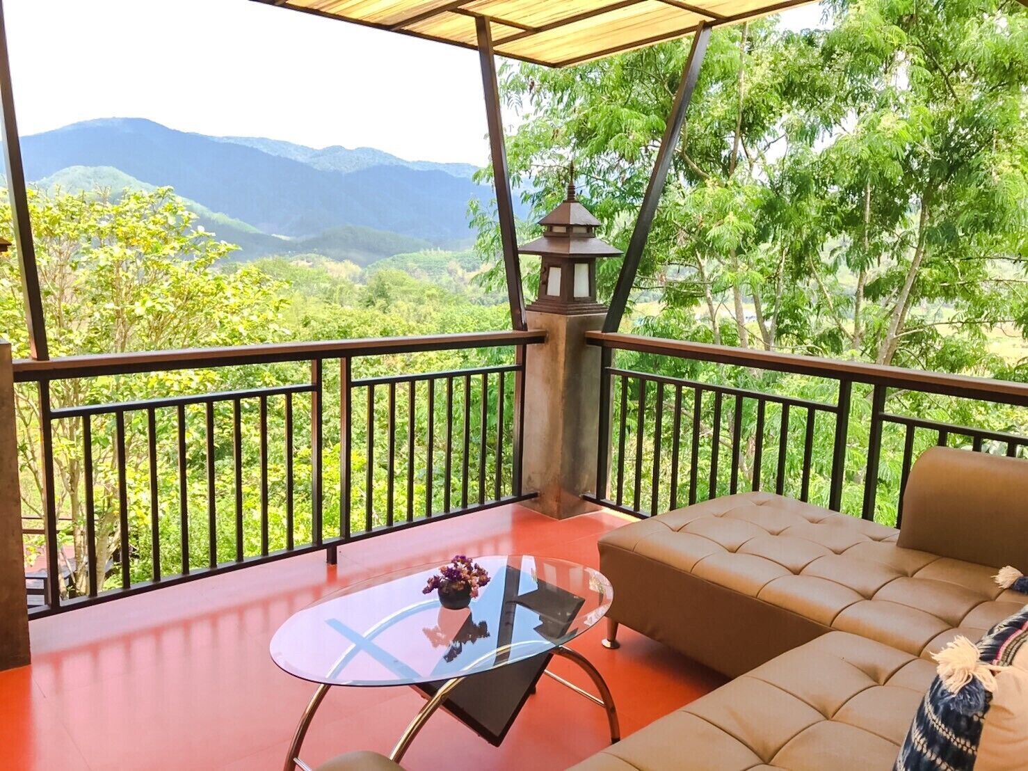 Honeymoon Room, Bathtub | Balcony view
