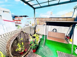 Terrasse sur le toit