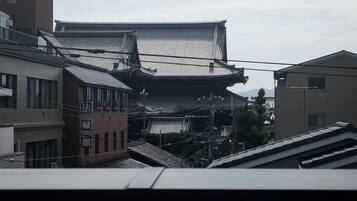 Premium Twin Room with Kyoto Tower View | Balcony view