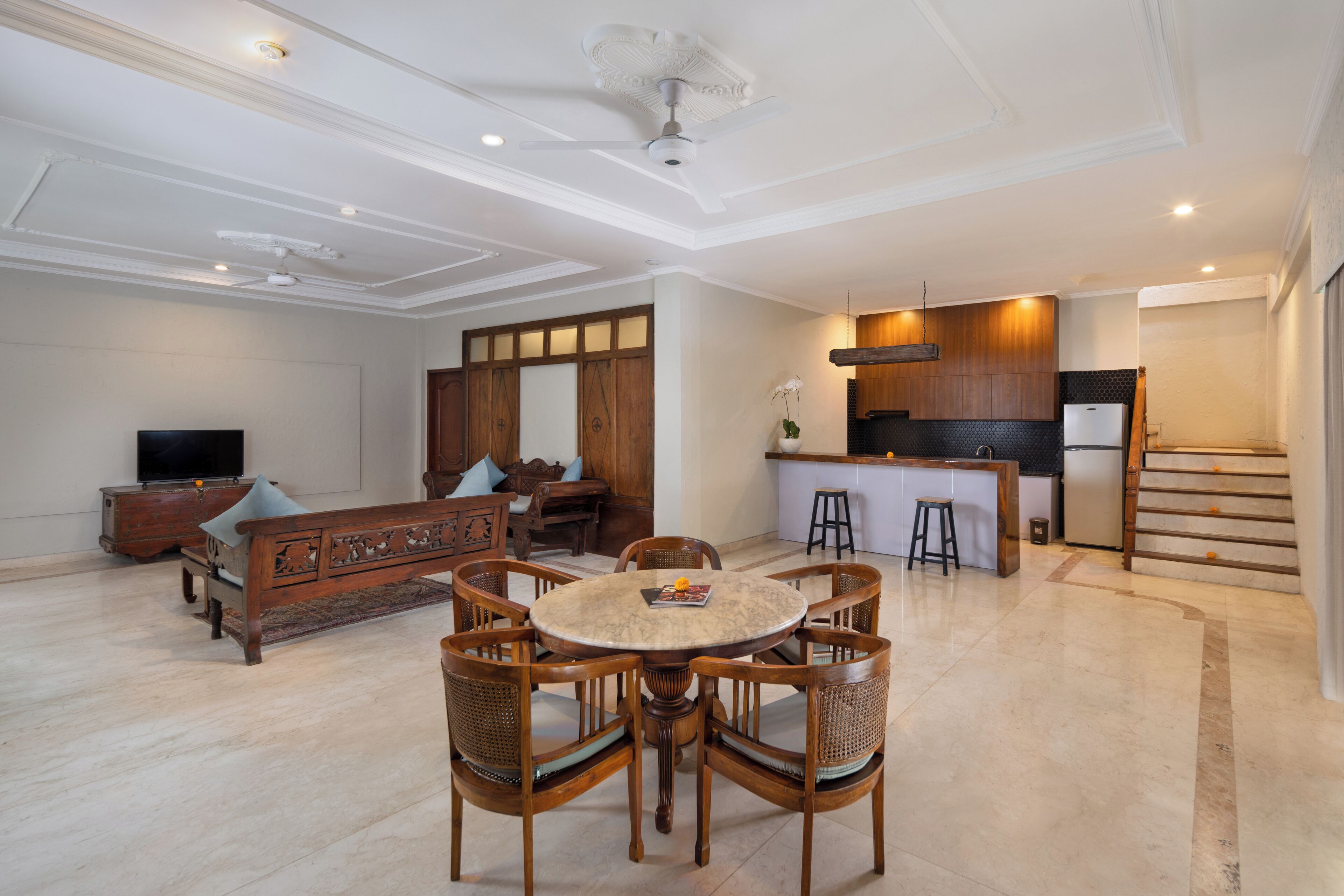 premier villa, 2 bedrooms (with daily afternoon tea) | private kitchen | coffee/tea maker, electric kettle