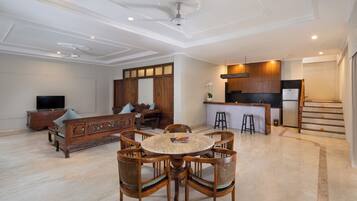 Villa, 2 soverom | Eget kjøkken | Kaffetrakter/tekoker og vannkoker