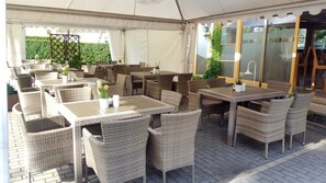 Dinner served, local cuisine