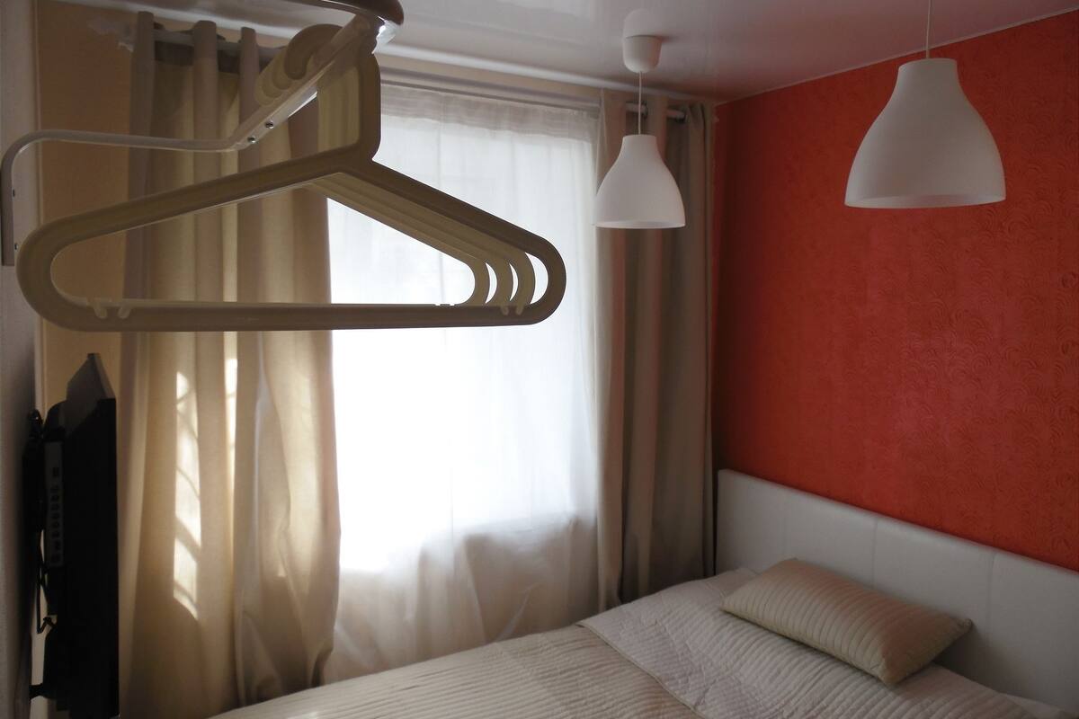 Double Room, Refrigerator & Microwave | Desk, iron/ironing board, free WiFi