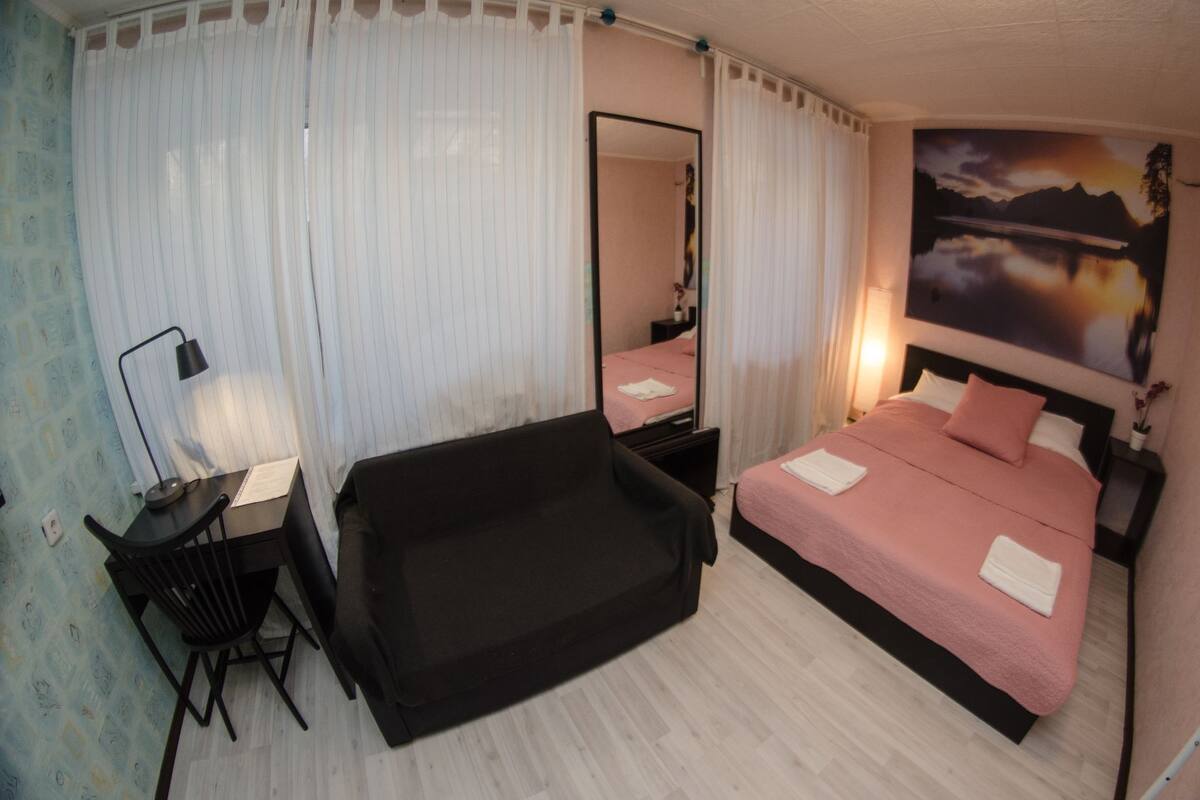 Apartment, Kitchen | Desk, iron/ironing board, free WiFi