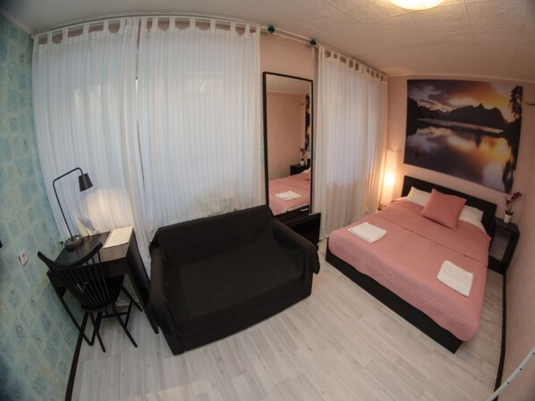 아파트, 주방 | 책상, 다리미/다리미판, 무료 WiFi