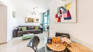 Căn hộ Deluxe, 1 phòng ngủ | 1 phòng ngủ, nôi (giường cho trẻ sơ sinh) miễn phí 