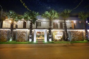 Front of property - evening/night