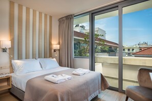 Standard Apartment, 1 Bedroom | In-room safe, blackout drapes, soundproofing, iron/ironing board - Trianon Luxury Apartments & Suites (Chania)