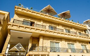 Façade de l’hébergement