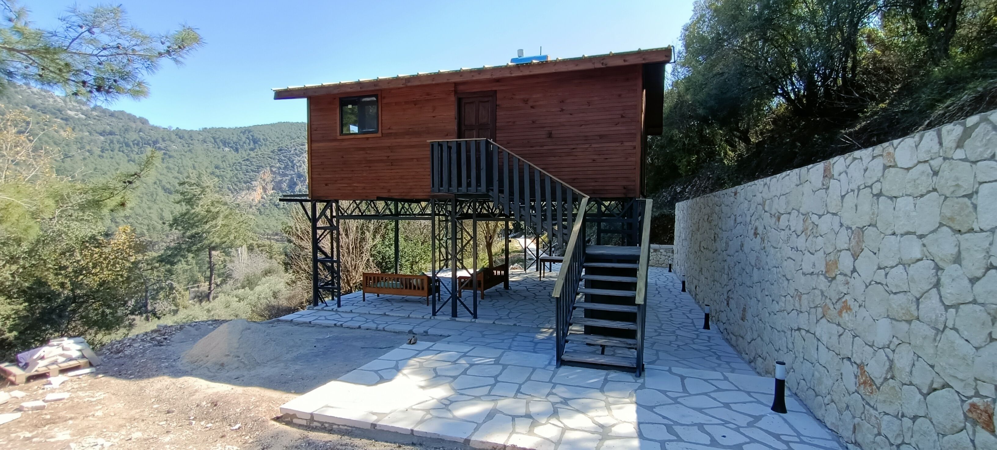 family chalet | terrace/patio