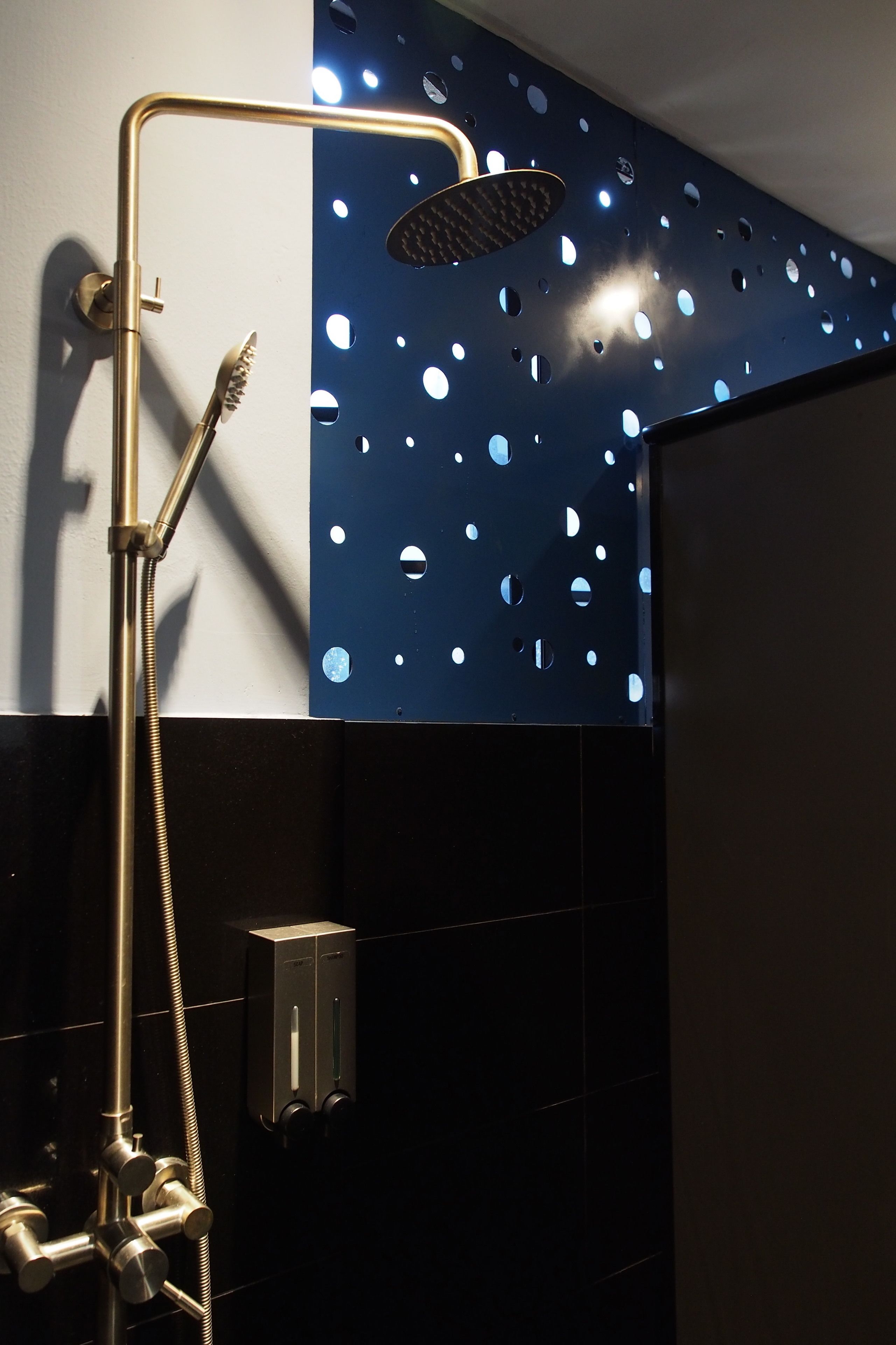 single capsule bed - 16 mixed | bathroom amenities | shower, free toiletries, hair dryer, slippers