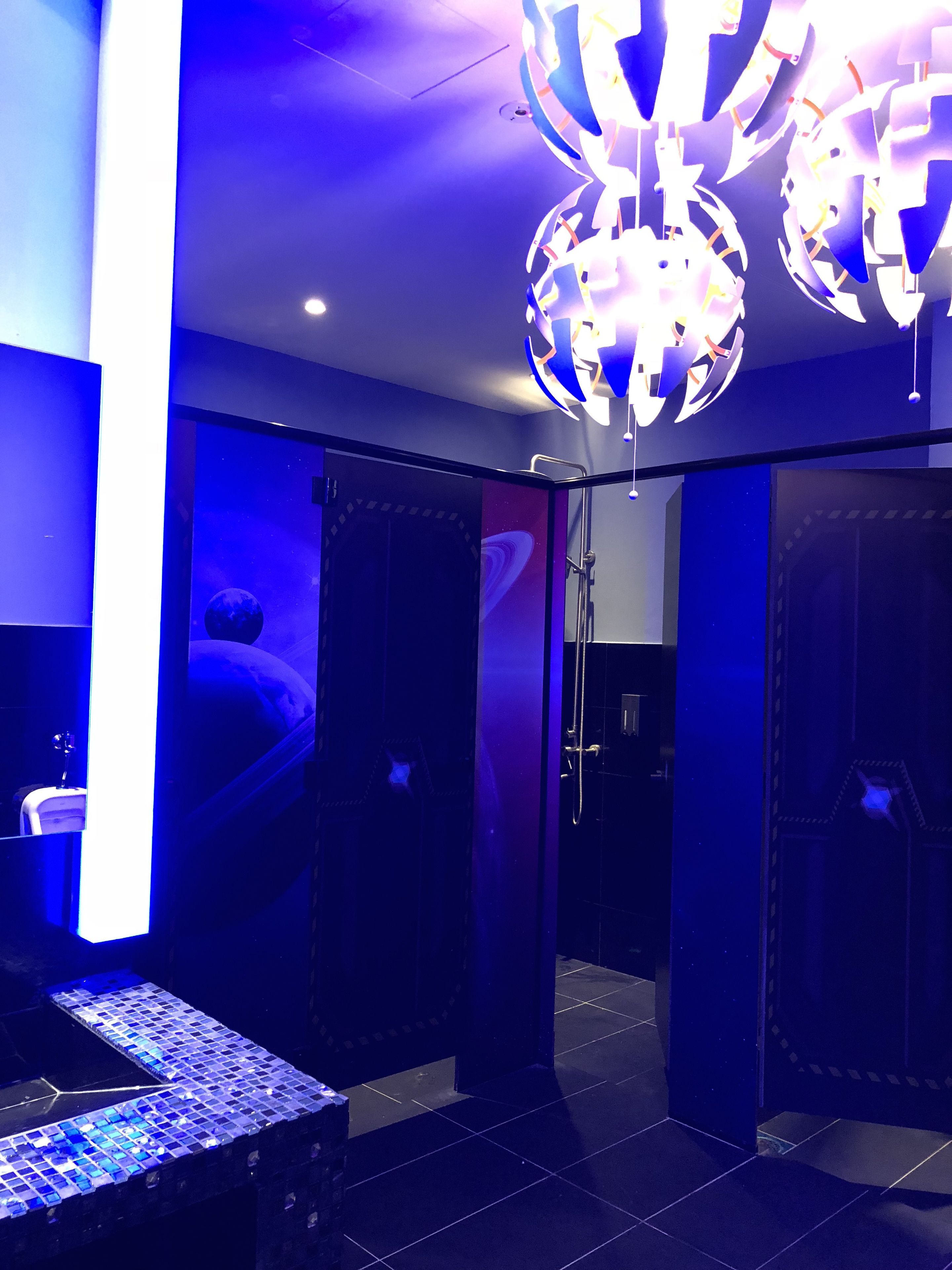 single capsule bed - 16 mixed | bathroom | shower, free toiletries, hair dryer, slippers