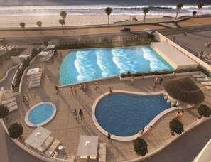Indoor pool, outdoor pool - Depto. Av. Del Mar Aqua Serena (La Serena)