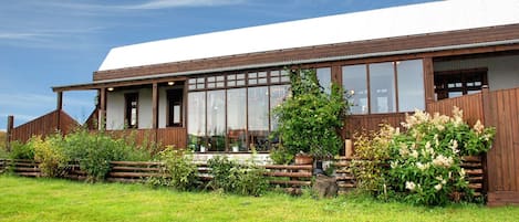 Fassade der Unterkunft