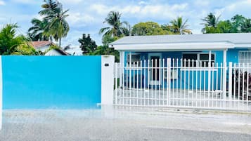 Voorkant van accommodatie