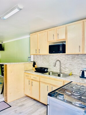 Premium Apartment, 1 Queen Bed | Private kitchen | Fridge, microwave, coffee/tea maker - Dawsons Hideaway (Nassau)