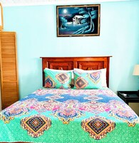 Comfort Apartment, 1 Queen Bed with Sofa bed | 1 bedroom, Frette Italian sheets, premium bedding