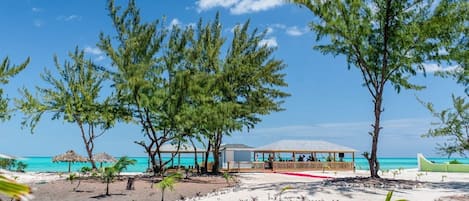 Vue sur la plage/l’océan