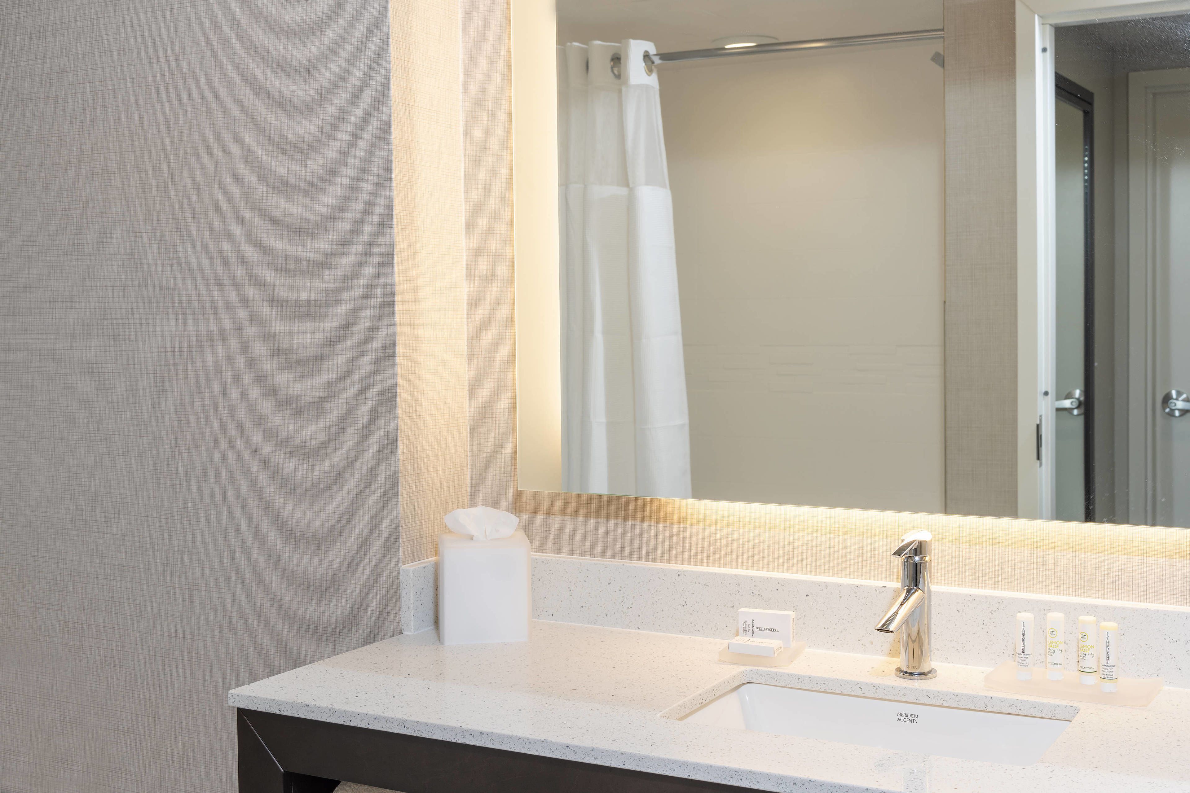 free toiletries, hair dryer, towels, soap