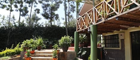 Entrada de la propiedad