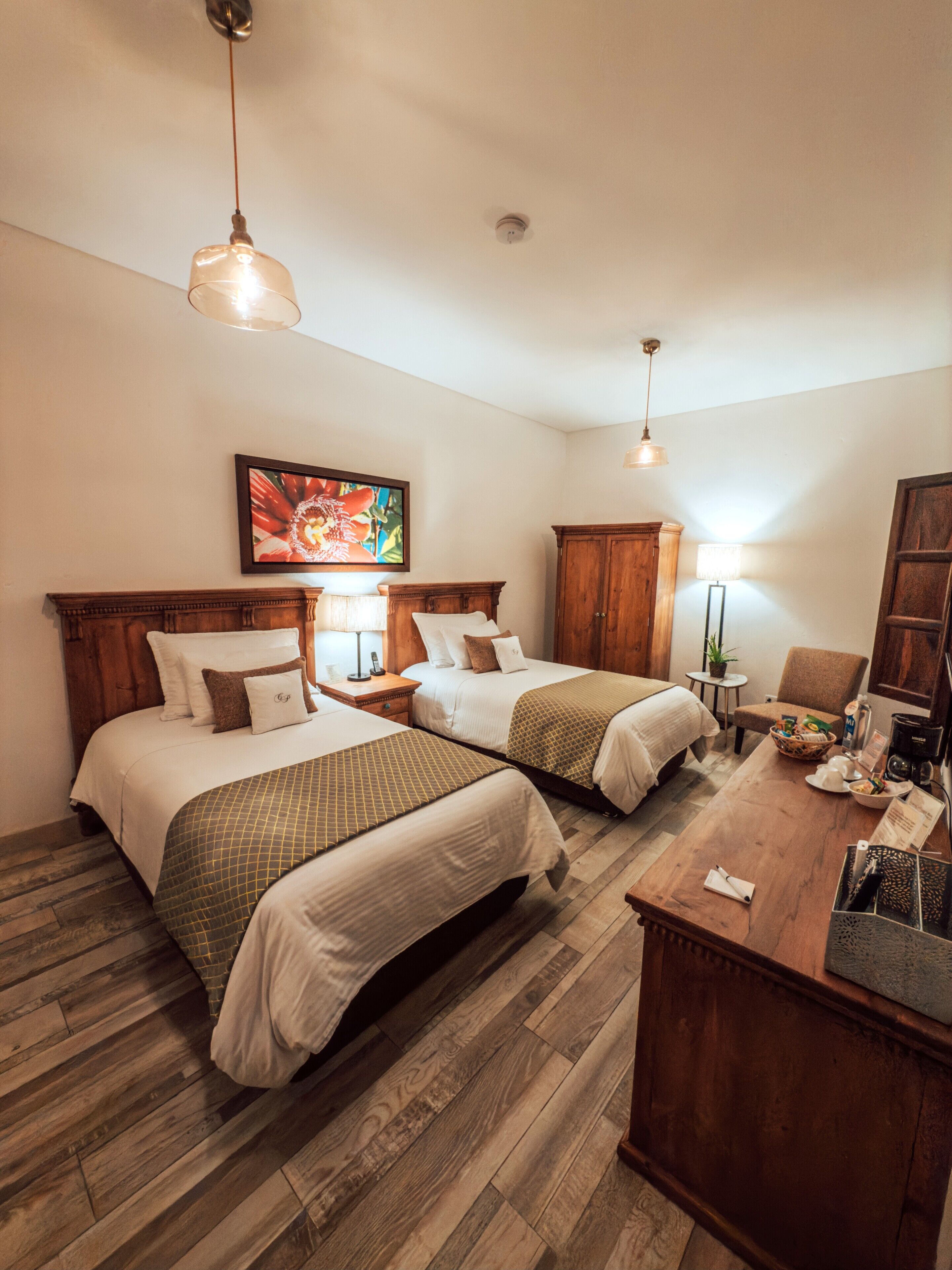 twin room | in-room safe, desk, iron/ironing board, free cots/infant beds